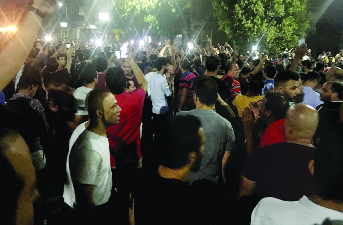 قیام توئیتری و خیابانی علیه السیسی