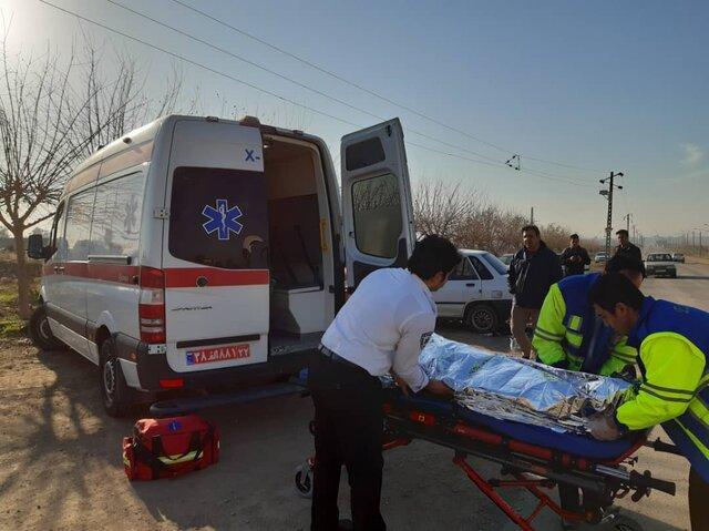 19 مصدوم در تصادف صبحگاهی اتوبوس با کامیون 19 مصدوم در تصادف صبحگاهی اتوبوس با کامیون