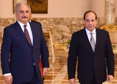 میدل ایست آی: مصر در فکر قطع حمایت از حفتر است