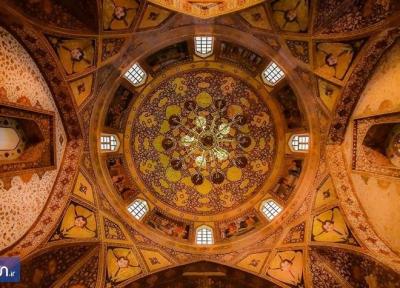 کلیسای بیت لحم تلفیقی زیبا از هنرهای معماری و نقاشی دیواری مکتب اصفهان