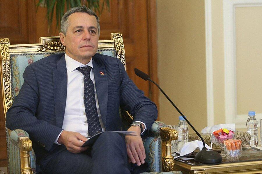 واکنش وزیر خارجه سوئیس پس از دیدار با ظریف واکنش وزیر خارجه سوئیس پس از ملاقات با ظریف